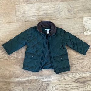 Janie and Jack quilted barn jacket